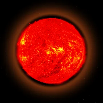 The Sun in the channel 304 Å · chromo­sphere